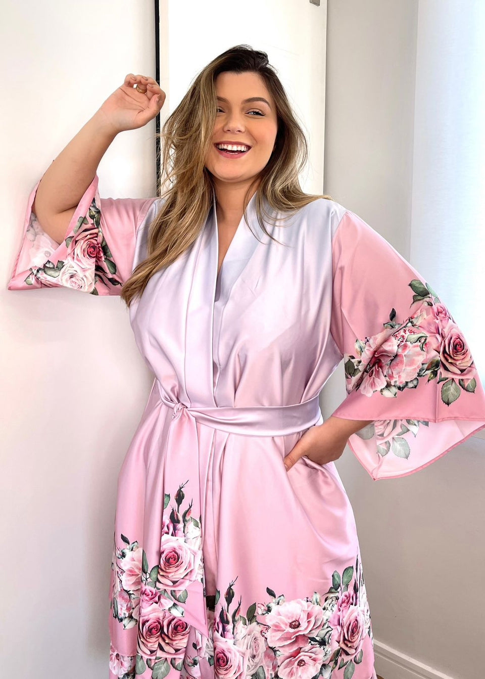 Robe Curto BM Degradê Flores