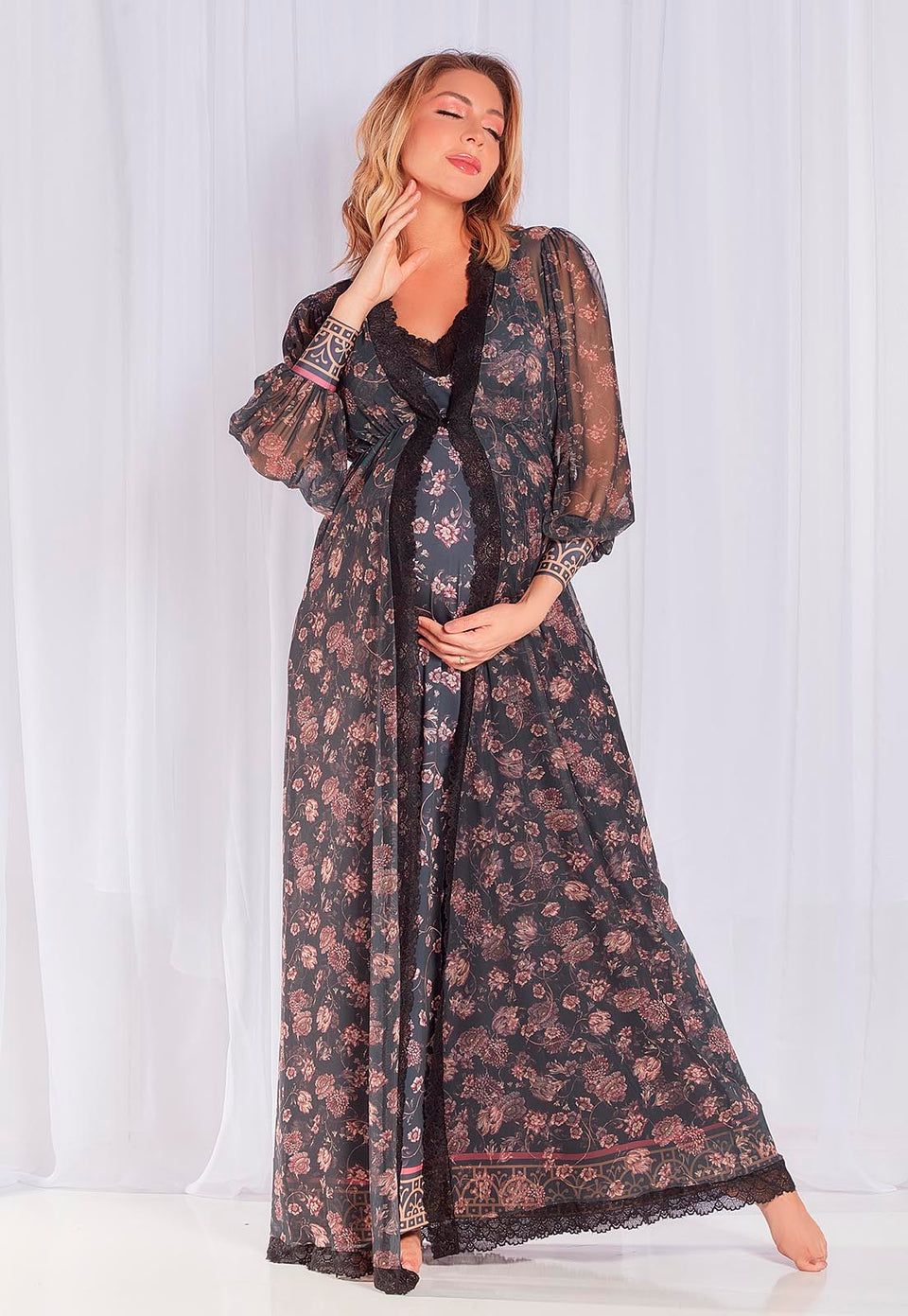 Robe Tule Longo Helena