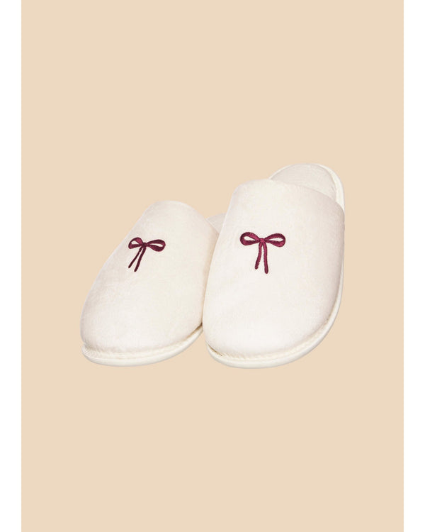 Pantufa de Quarto Soft Laço