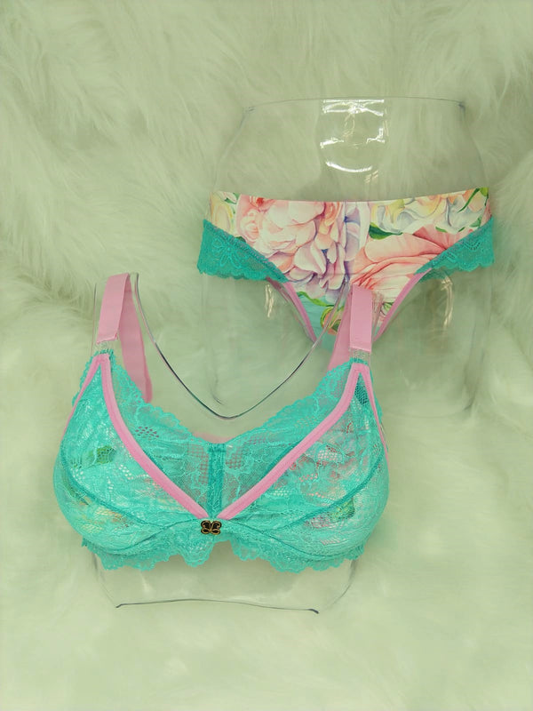 Conjunto Gestante Calcinha e Sutiã BM Thiffany