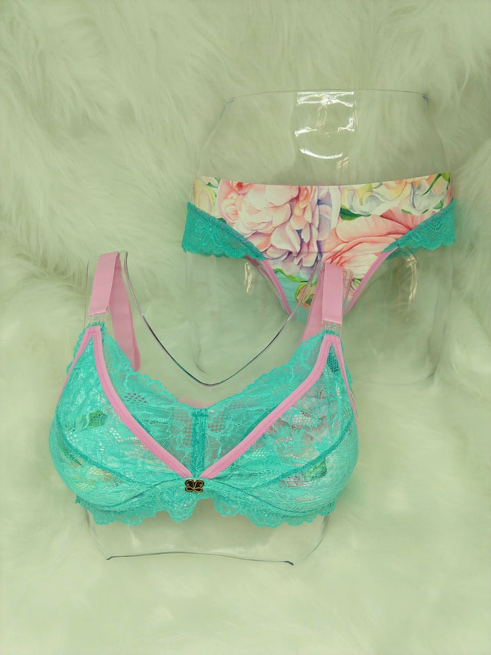 Conjunto Gestante Calcinha e Sutiã BM Thiffany