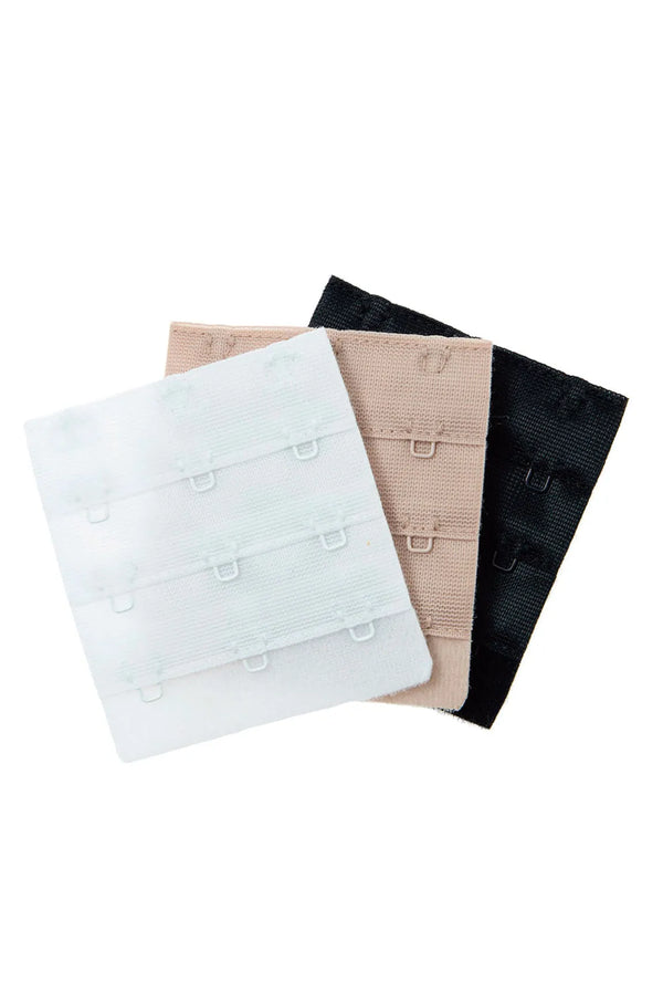 Kit com 3 Extensores Grosso para Fecho de Sutiã