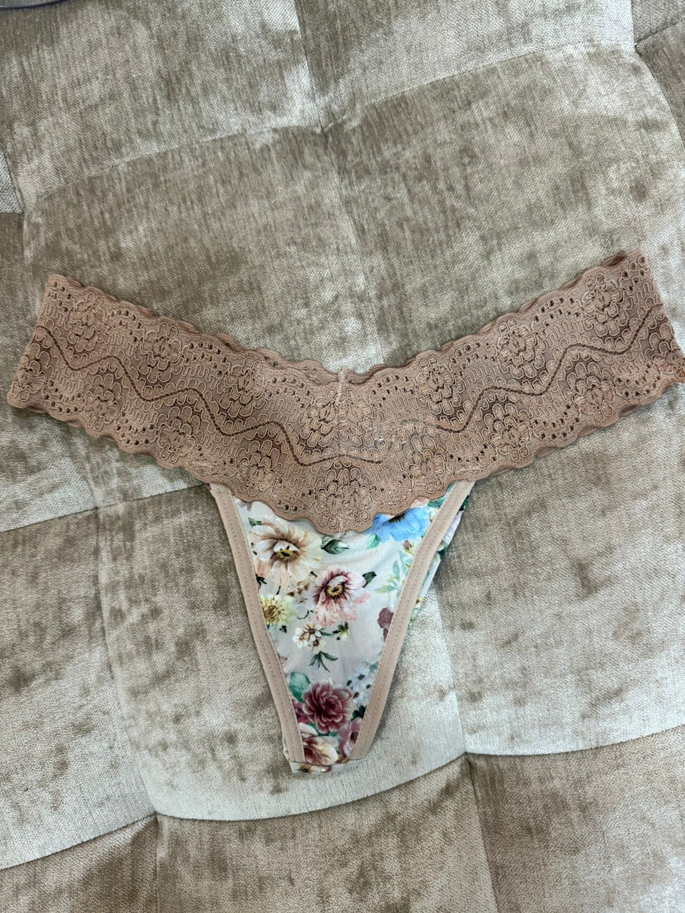 Kit com 10  Calcinhas Cós Renda Estampadas