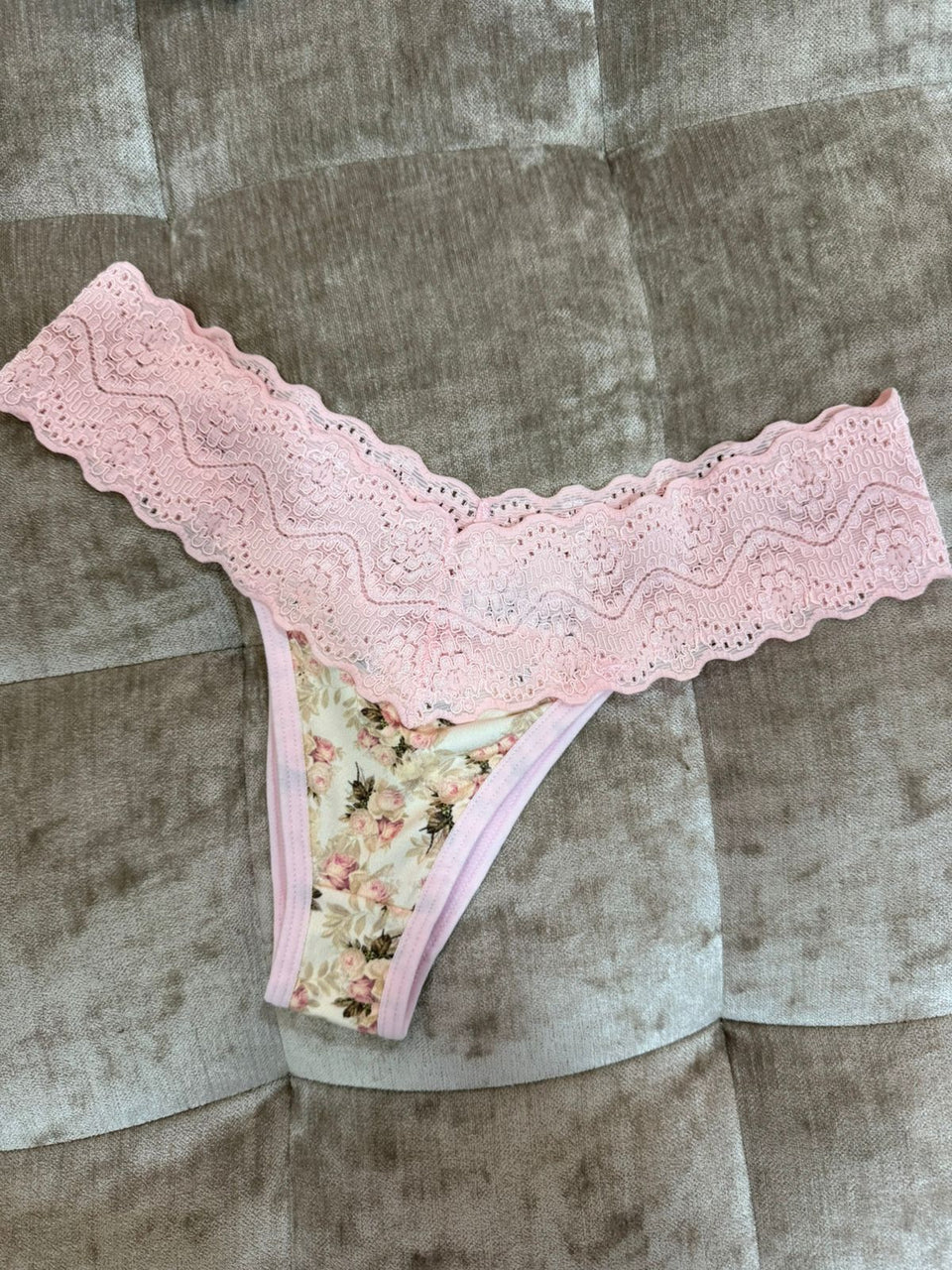 Kit com 10  Calcinhas Cós Renda Estampadas