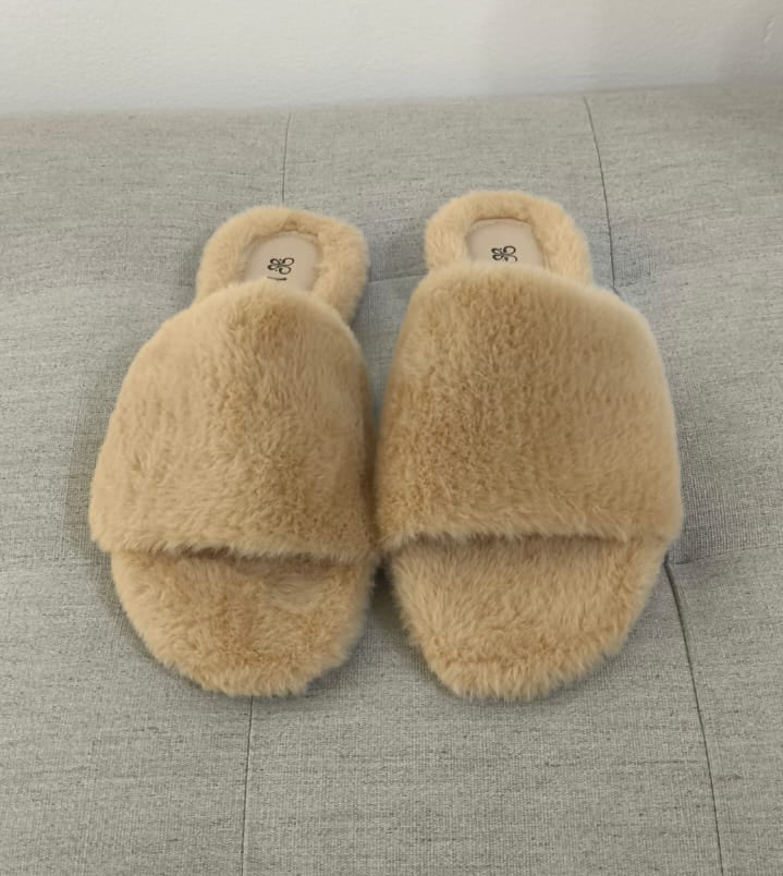 Chinelo de Quarto Olaf Bege