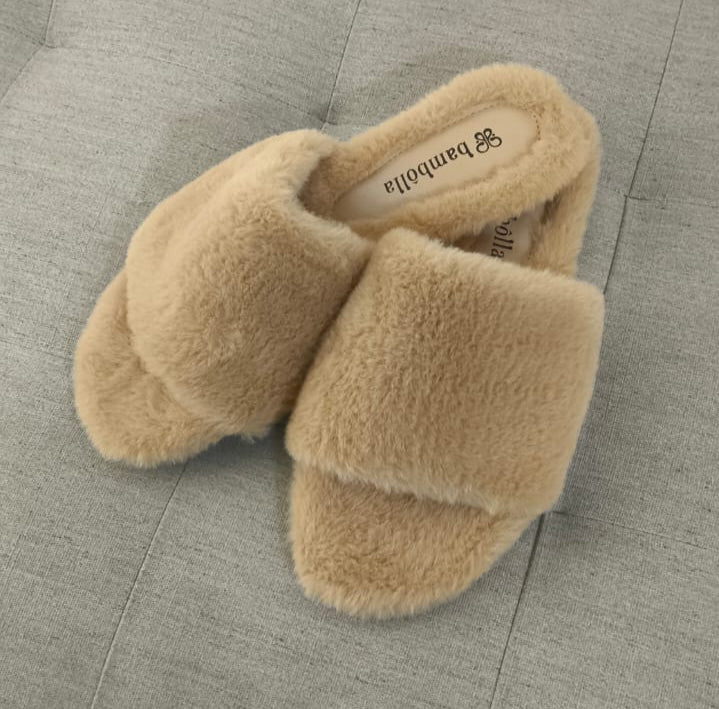 Chinelo de Quarto Olaf Bege