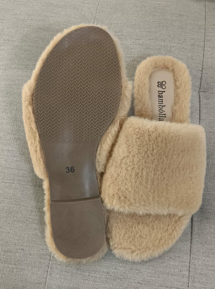 Chinelo de Quarto Olaf Bege