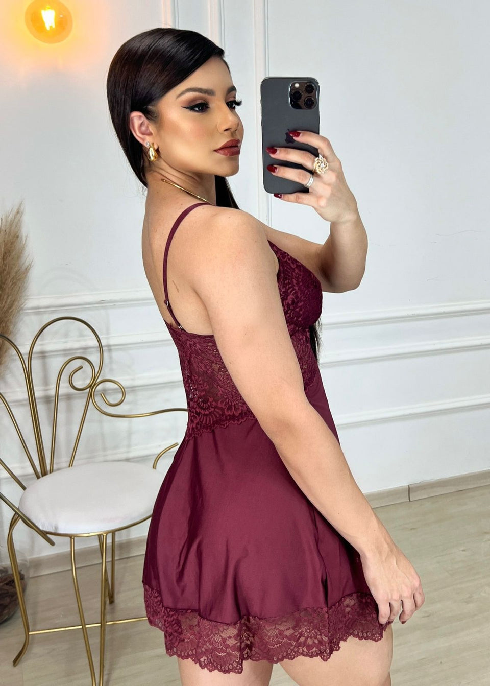 Camisola Brendha Vinho