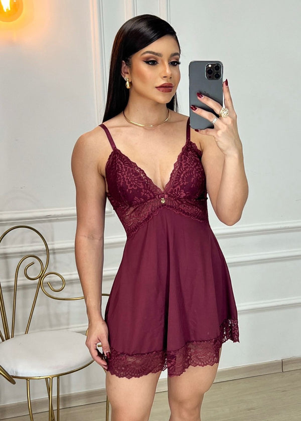 Camisola Brendha Vinho
