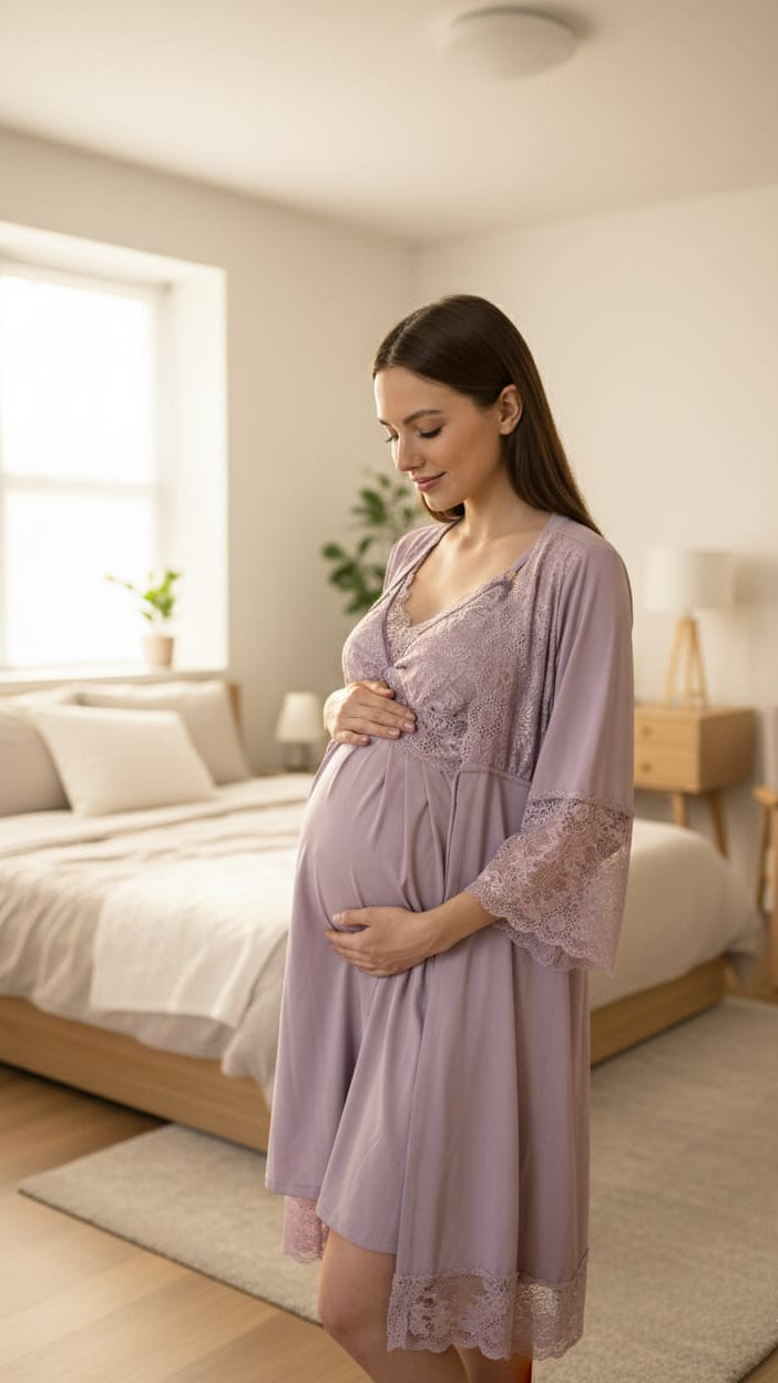 Conjunto Gestante Curto BM Ingênue