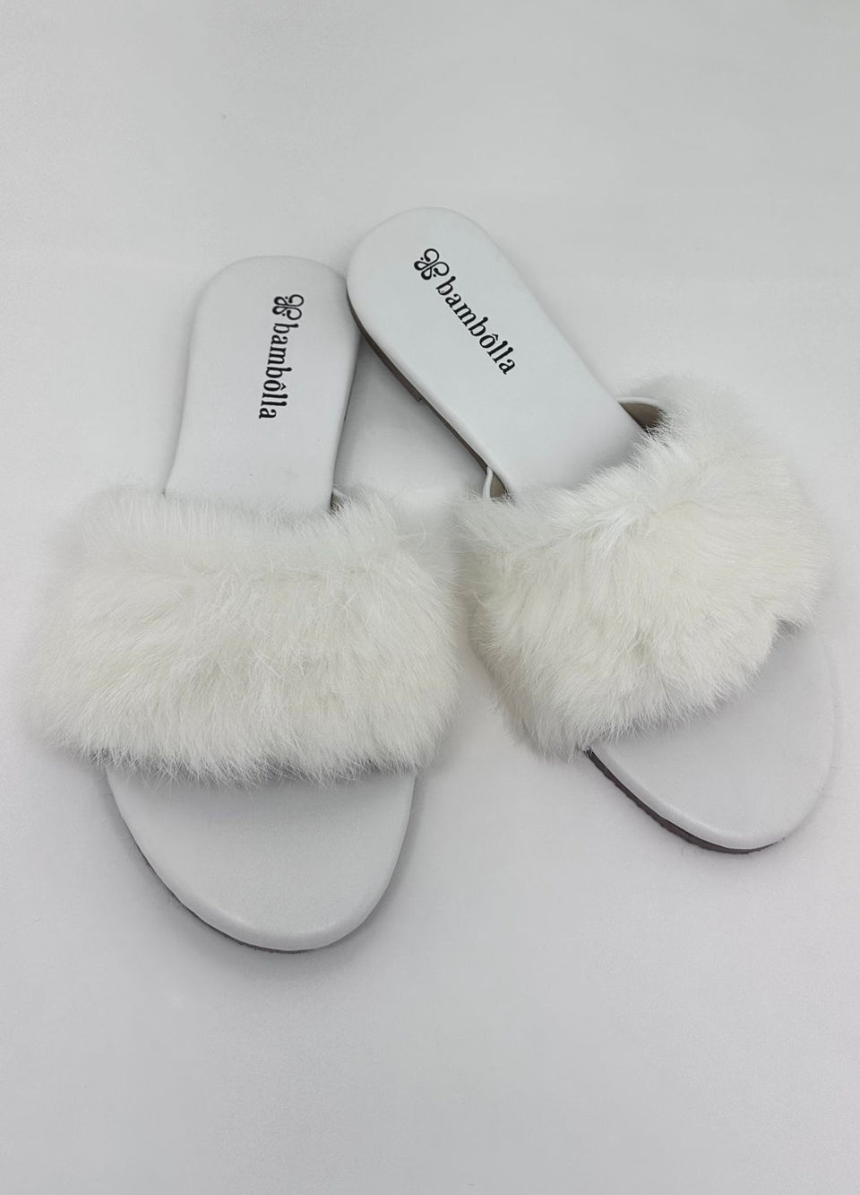 Chinelo De Quarto Flat Pluminhas Branco