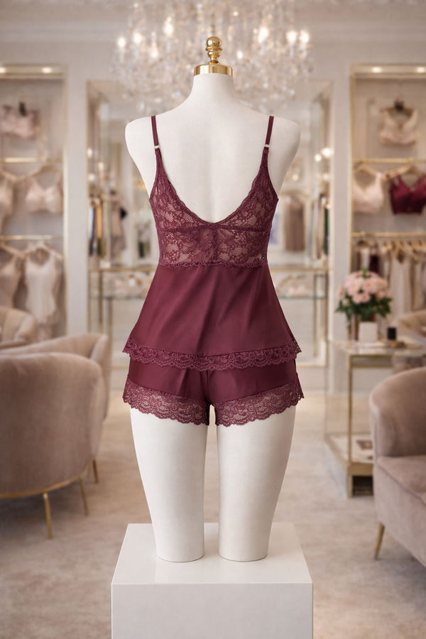 Babydoll Karine Vinho