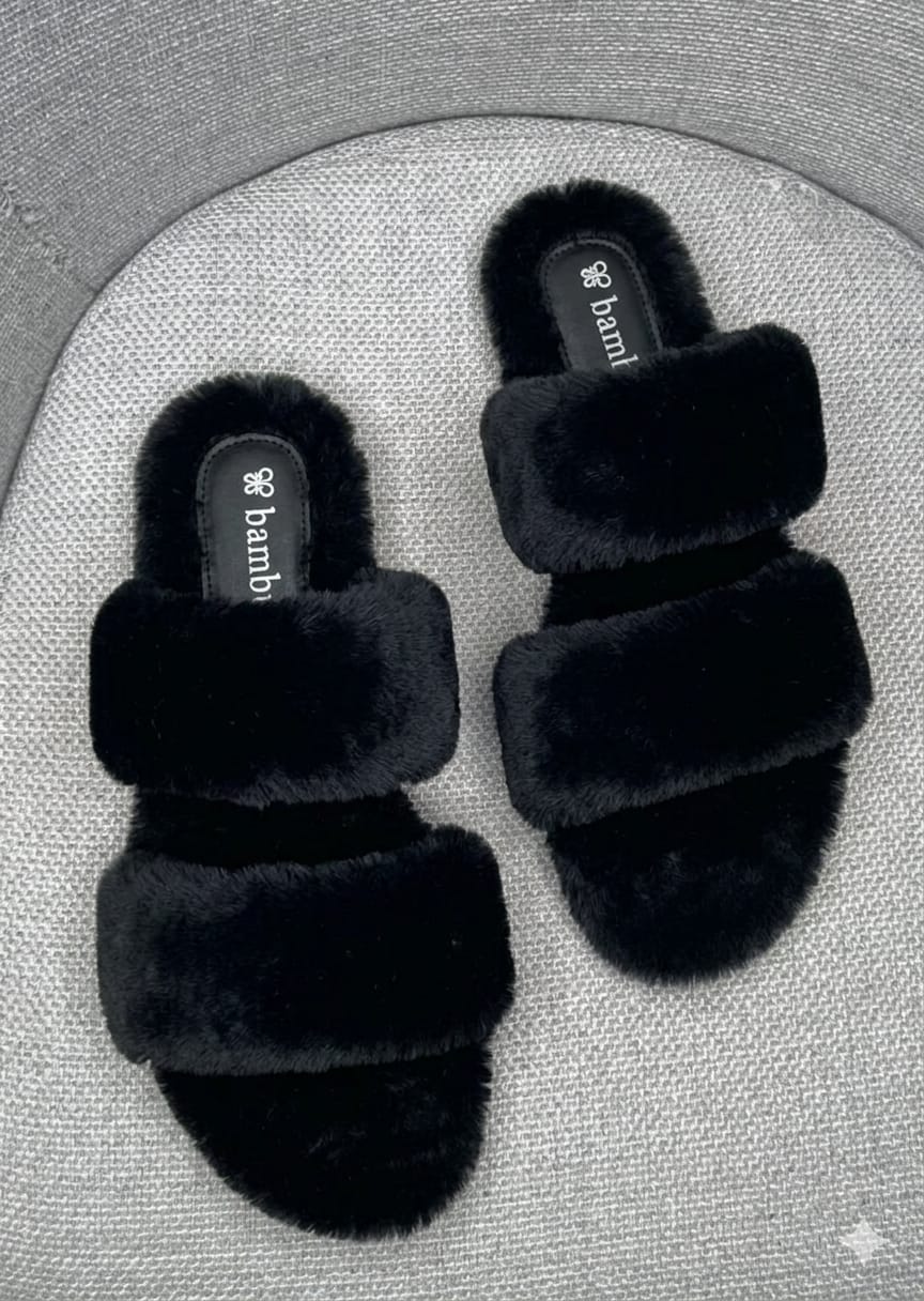 Chinelo de Quarto Olaf 2 Preto